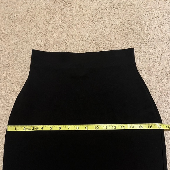 Vintage 80s/90s In Transit black mini skirt - Picture 3 of 5